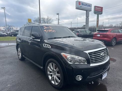 Used 2013 INFINITI QX56 4WD w/ Deluxe Touring Pkg image 3