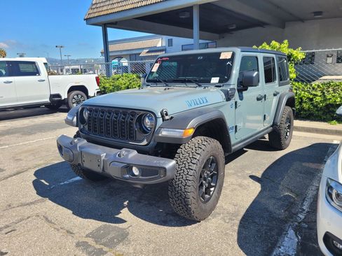 Used 2025 Jeep Wrangler Unlimited Sport S 4xe image 1