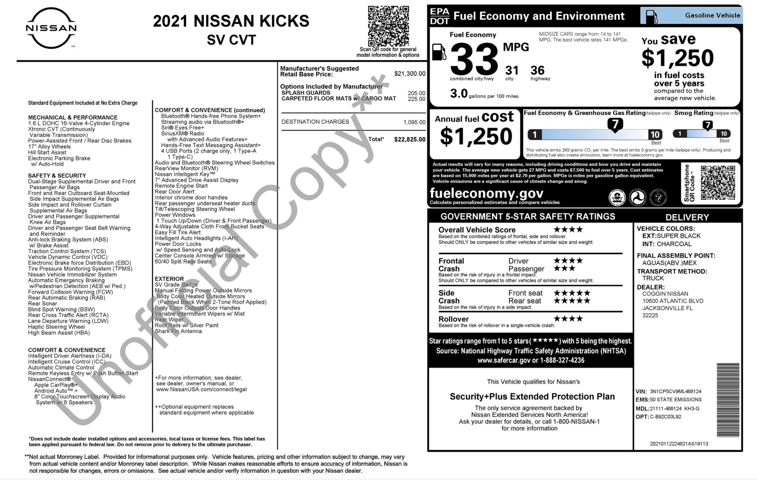Used 2021 Nissan Kicks SV FWD image 4