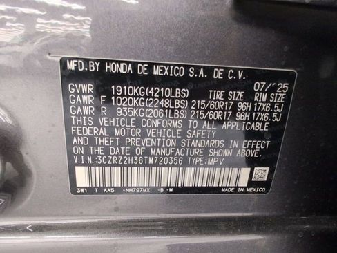 Used 2026 Honda HR-V LX image 37