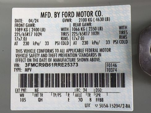 Used 2024 Ford Bronco Sport Big Bend w/ Convenience Package AWD/4WD image 27