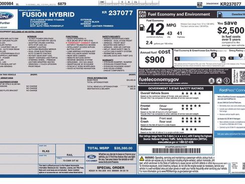 Used 2019 Ford Fusion Titanium FWD image 41
