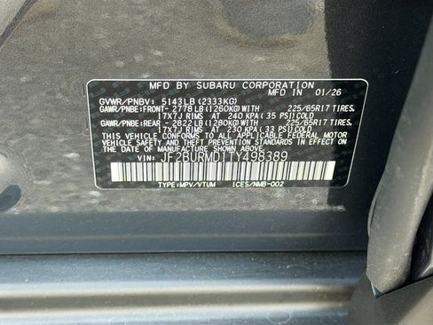 New 2026 Subaru Outback Wilderness image 43