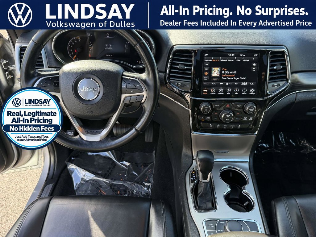 Used 2021 Jeep Grand Cherokee Limited w/ Premium Lighting Group AWD/4WD image 10