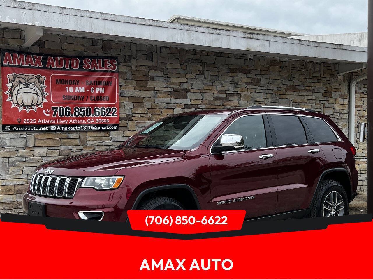 Used 2017 Jeep Grand Cherokee Limited AWD/4WD image 1