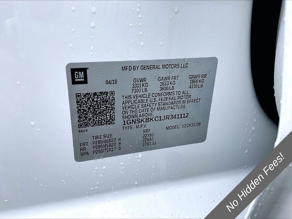 Used 2018 Chevrolet Tahoe LT AWD/4WD image 31