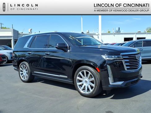 Used 2021 Cadillac Escalade Premium Luxury Platinum RWD image 1