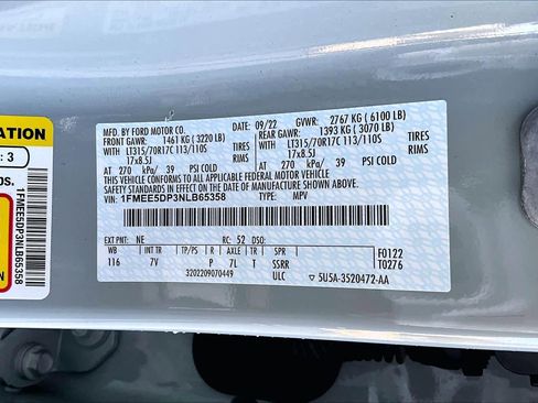 Used 2022 Ford Bronco Outer Banks w/ Sasquatch Package image 34