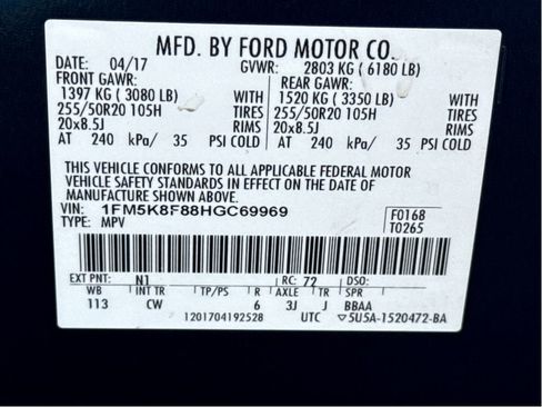 Used 2017 Ford Explorer Limited image 22