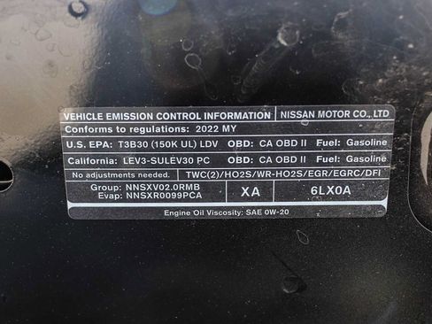 Used 2022 Nissan Sentra SV w/ Trunk Package FWD image 21