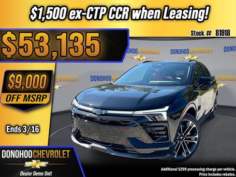 New 2026 Chevrolet Blazer EV SS image 1