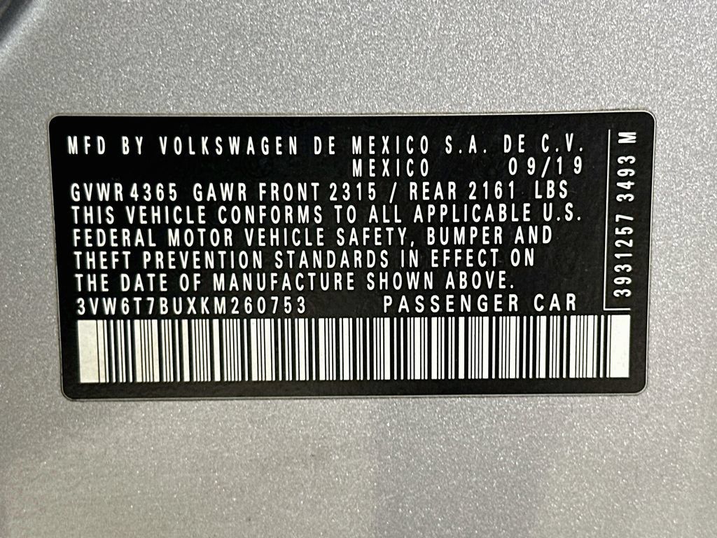 Used 2019 Volkswagen Jetta GLI Autobahn FWD image 37