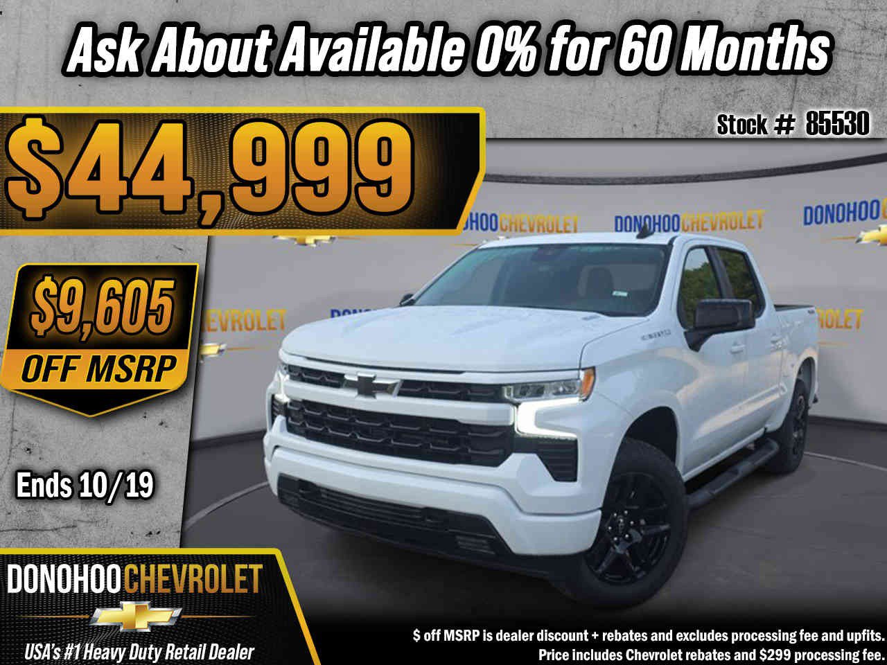New 2026 Chevrolet Silverado 1500 RST w/ RST Select Package AWD/4WD image 1