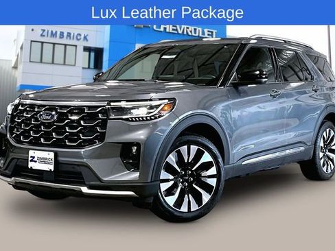 Used 2025 Ford Explorer Platinum w/ LUX Leather Package AWD/4WD image 3