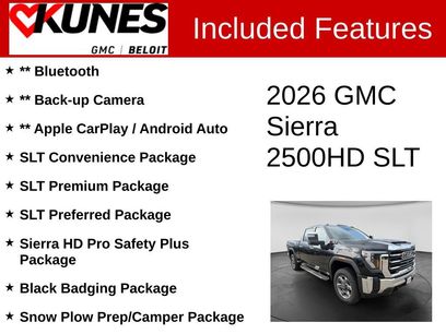 New 2026 GMC Sierra 2500 SLT w/ SLT Premium Package