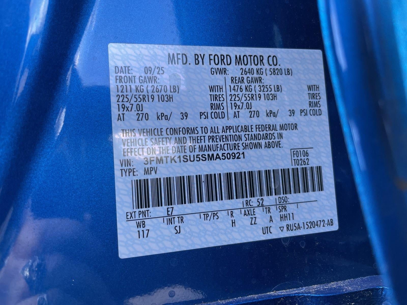 New 2025 Ford Mustang Mach-E Select AWD/4WD image 11