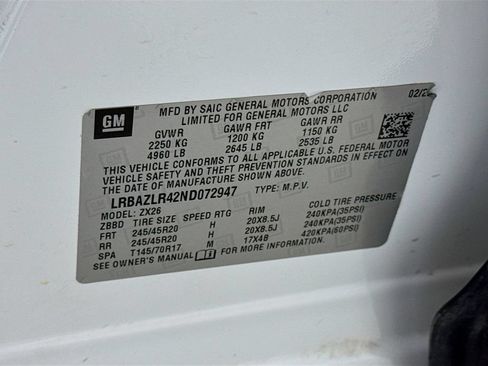 Certified 2022 Buick Envision Preferred FWD image 30