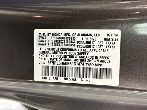 Used 2014 Honda Odyssey EX-L image 33