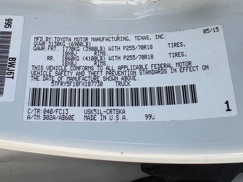 Used 2015 Toyota Tundra SR5 RWD image 34