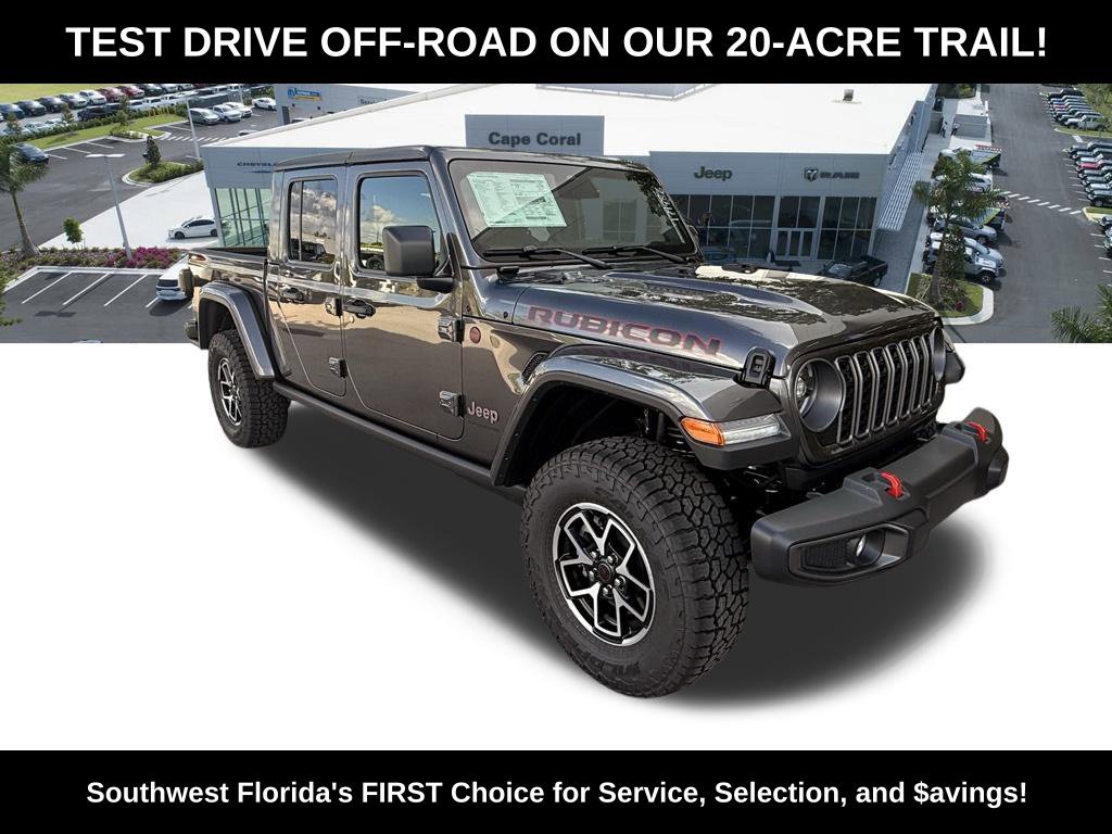 New 2026 Jeep Gladiator Rubicon w/ Steel Power Dome Hood Package AWD/4WD image 2