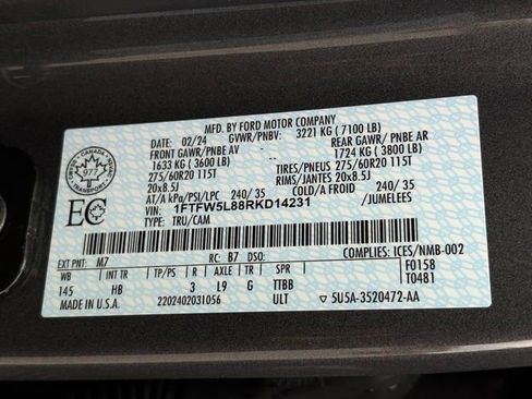 Used 2024 Ford F150 Lariat w/ Tow/Haul Package image 3