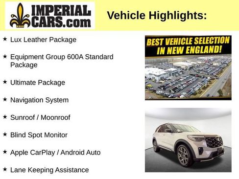 Used 2025 Ford Explorer Platinum w/ Ultimate Package AWD/4WD image 3