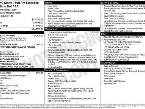 Used 2023 GMC Sierra 1500 Pro w/ Graphite Edition image 6