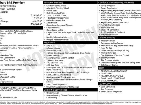 Used 2023 Subaru BRZ Premium image 3