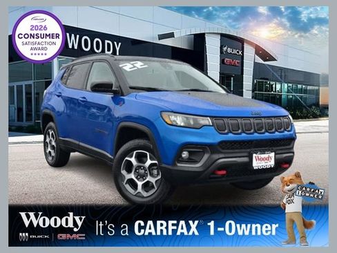 Used 2022 Jeep Compass Trailhawk w/ Sun and Sound Group AWD/4WD image 1