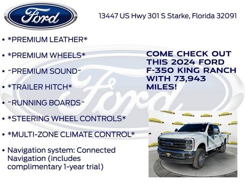 Certified 2024 Ford F350 King Ranch w/ Chrome Package image 17