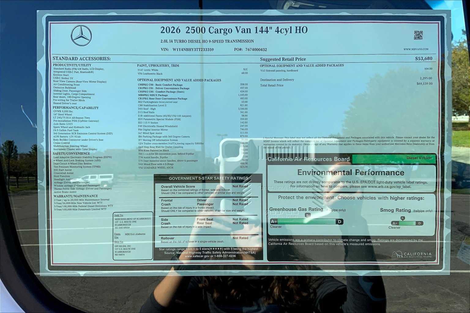 Used 2026 Mercedes-Benz Sprinter 2500 image 27