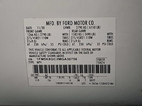 Used 2021 Ford Explorer ST AWD/4WD image 27