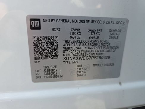 Certified 2023 Chevrolet Equinox RS w/ LPO, Floor Liner Package AWD/4WD image 36