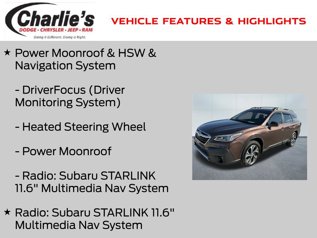 Used 2022 Subaru Outback Limited AWD/4WD image 7