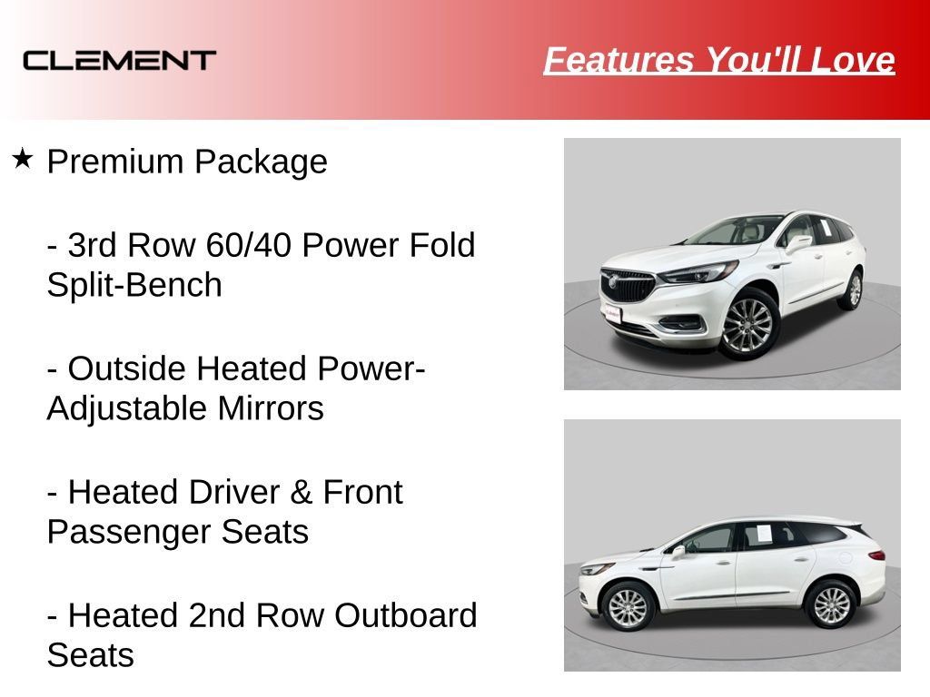 Used 2020 Buick Enclave Premium w/ Sun and Sites Package FWD image 38