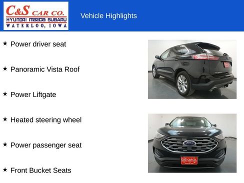 Used 2023 Ford Edge Titanium w/ Class II Trailer Tow Package image 19