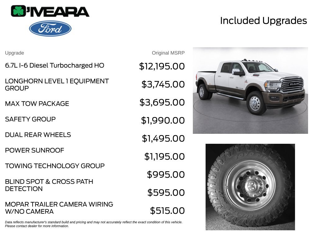Used 2021 RAM 3500 Limited AWD/4WD image 4