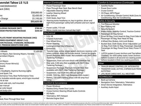 Used 2016 Chevrolet Tahoe LS w/ Max Trailering Package image 33