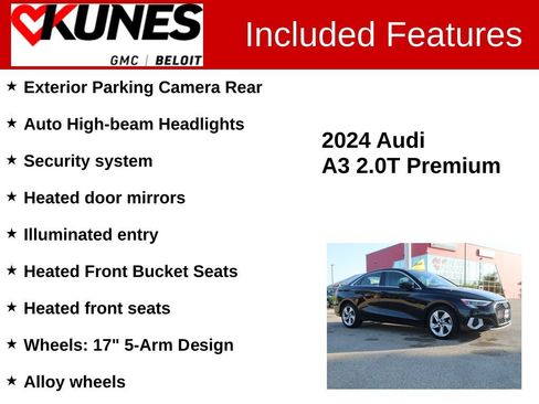 Used 2024 Audi A3 2.0T Premium image 3