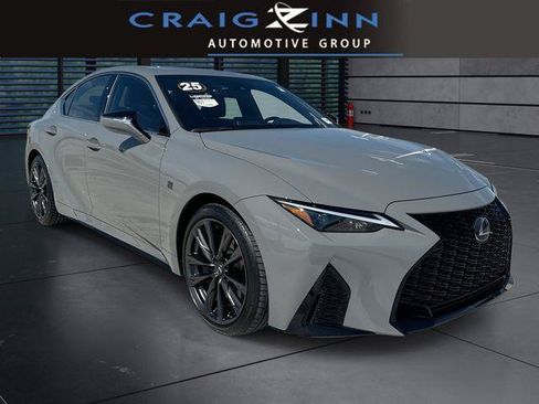 Certified 2025 Lexus IS 350 F Sport w/ Accessory Package 2 RWD image 1