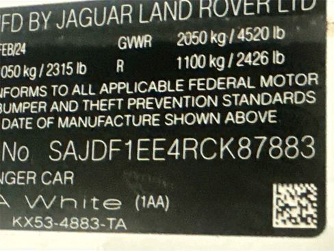 New 2024 Jaguar F-TYPE R-Dynamic image 30