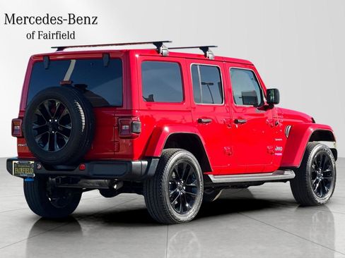 Used 2022 Jeep Wrangler Unlimited Sahara AWD/4WD image 2