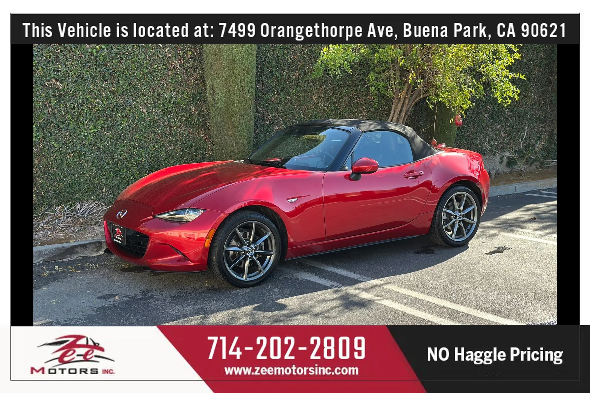 Used 2016 MAZDA MX-5 Miata Grand Touring RWD image 12