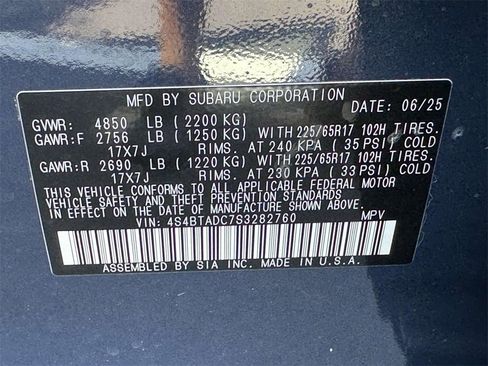 Certified 2025 Subaru Outback Premium image 25