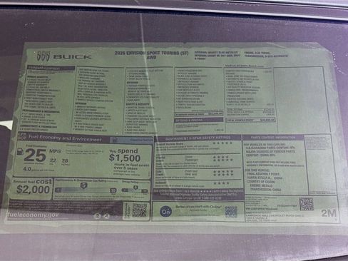 New 2026 Buick Envision Sport Touring image 20