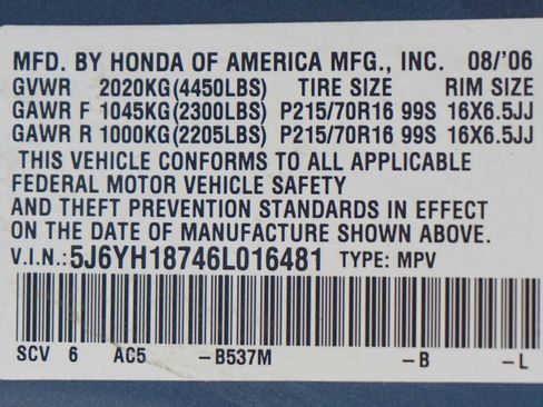 Used 2006 Honda Element EX-P image 30