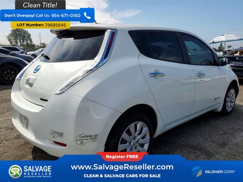 Used 2013 Nissan Leaf S w/ Charger Pkg image 4
