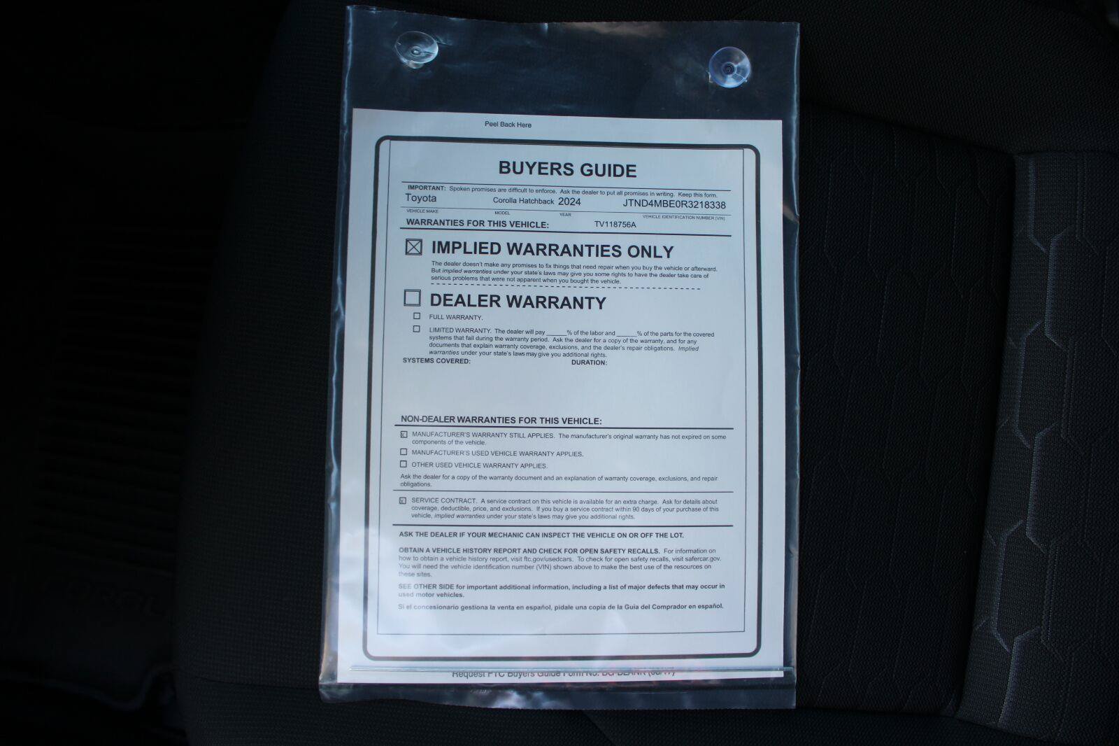 Certified 2024 Toyota Corolla SE w/ SE Package FWD image 48