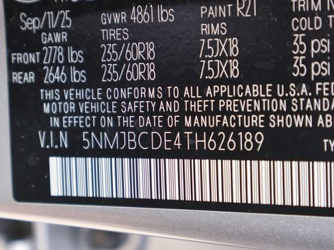 Used 2026 Hyundai Tucson SEL AWD/4WD image 40