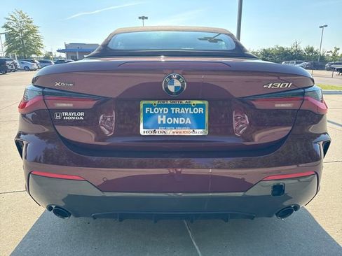 Used 2023 BMW 430i xDrive Convertible w/ M Sport Package image 4